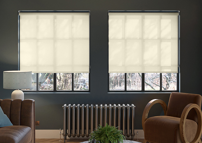 Trapani, Ivory - Roller Blind - Image 3
